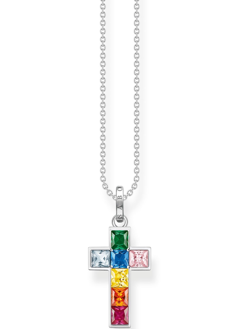 collana donna Thomas Sabo KE2166-477-7 Cross Ladies Necklace, adjustable