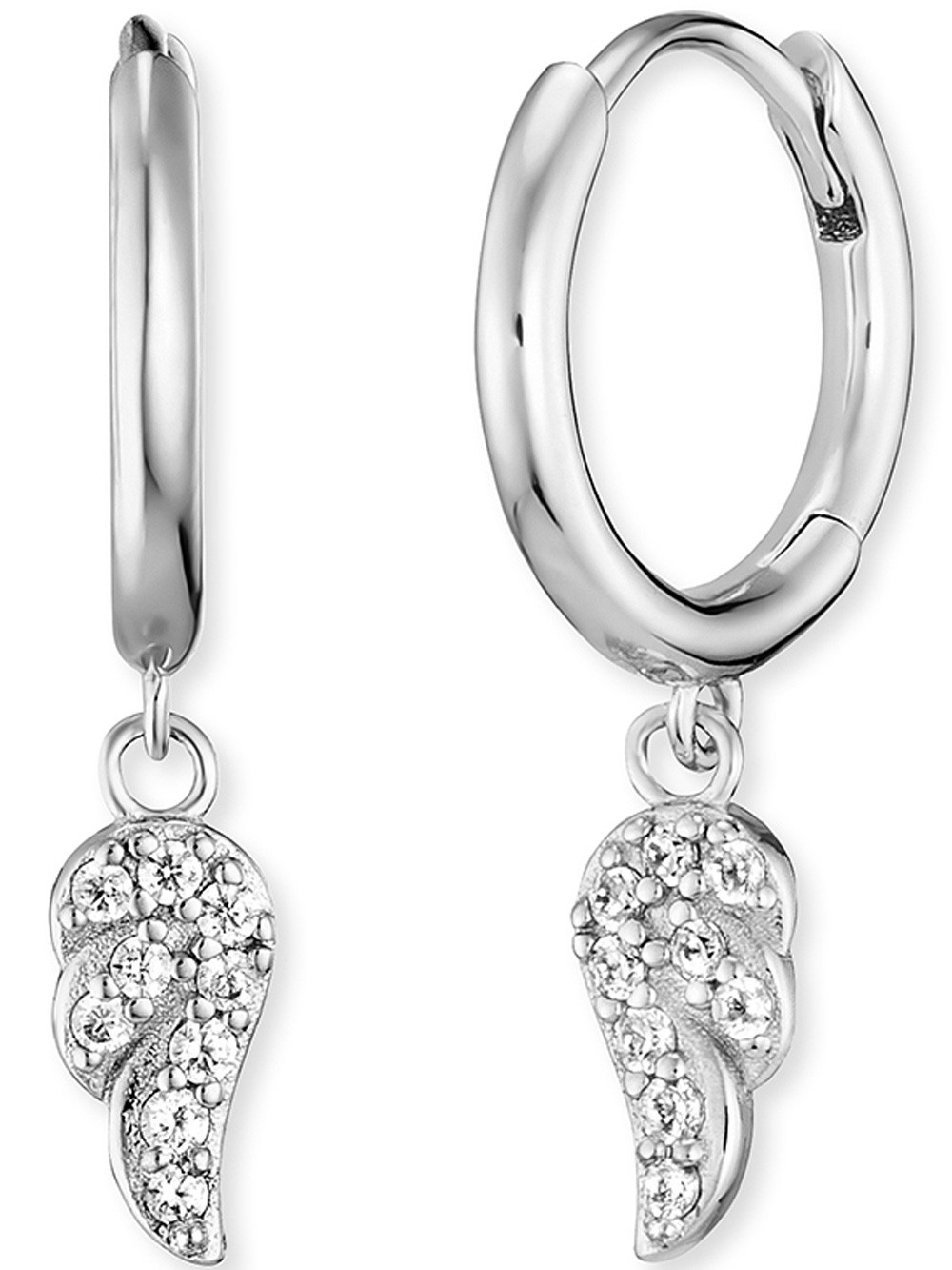 orecchini donna Engelsrufer Earrings Flying Wings ERE-FLYWING1-ZI-CR