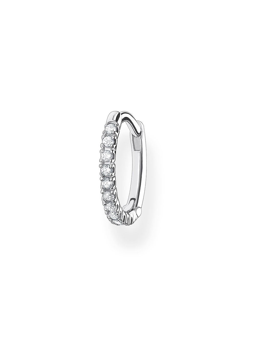 orecchini donna Thomas Sabo Single Creole Stone CR659-051-14