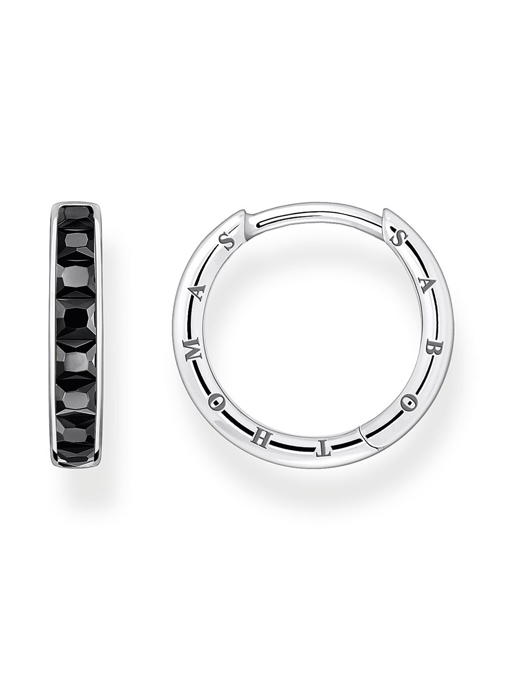 orecchini donna Thomas Sabo Creoles Stone Pave CR668-643-11
