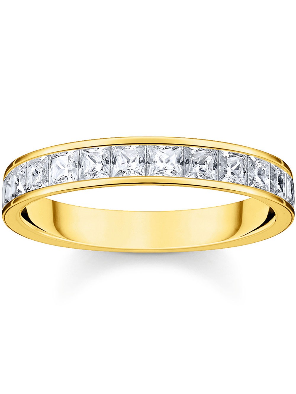 anello donna Thomas Sabo Ladies Ring TR2358-414-14-54 Stone Pave Size 54
