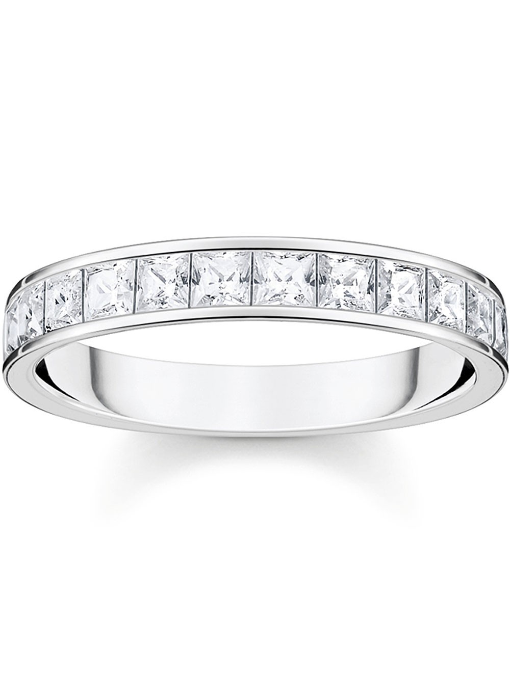 anello donna Thomas Sabo Ladies Ring TR2358-051-14-56 Stone Pave size 56