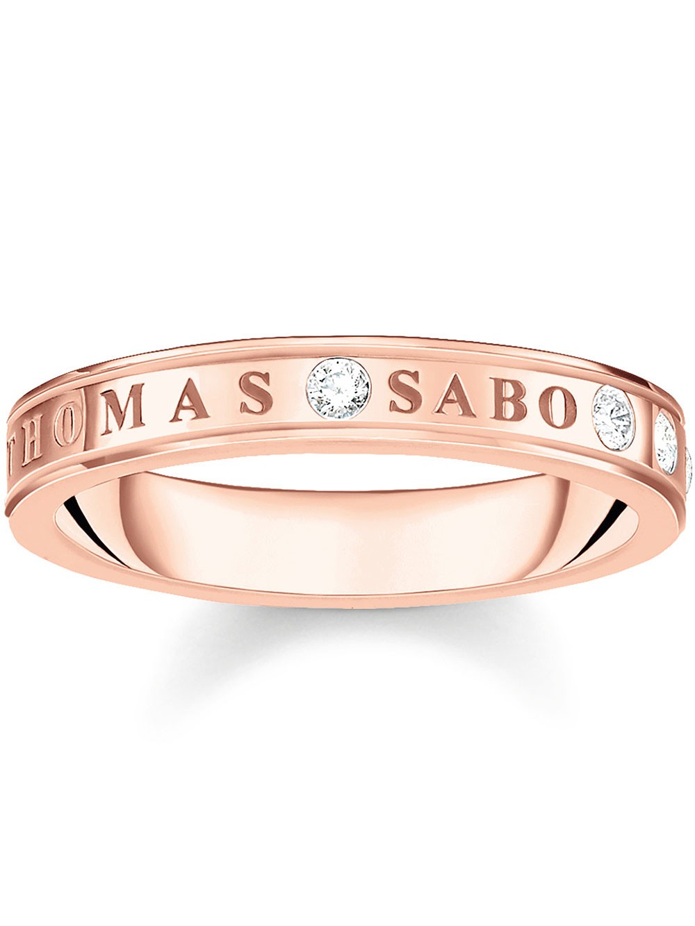 anello donna Thomas Sabo Ladies Ring TR2253-416-14-54 Heart size 54