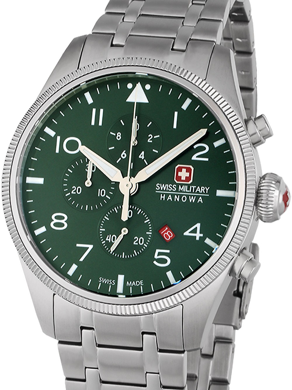 orologio uomo Swiss Military Hanowa SMWGI0000404 Thunderbolt Chronograph Mens Watch 43mm 10ATM