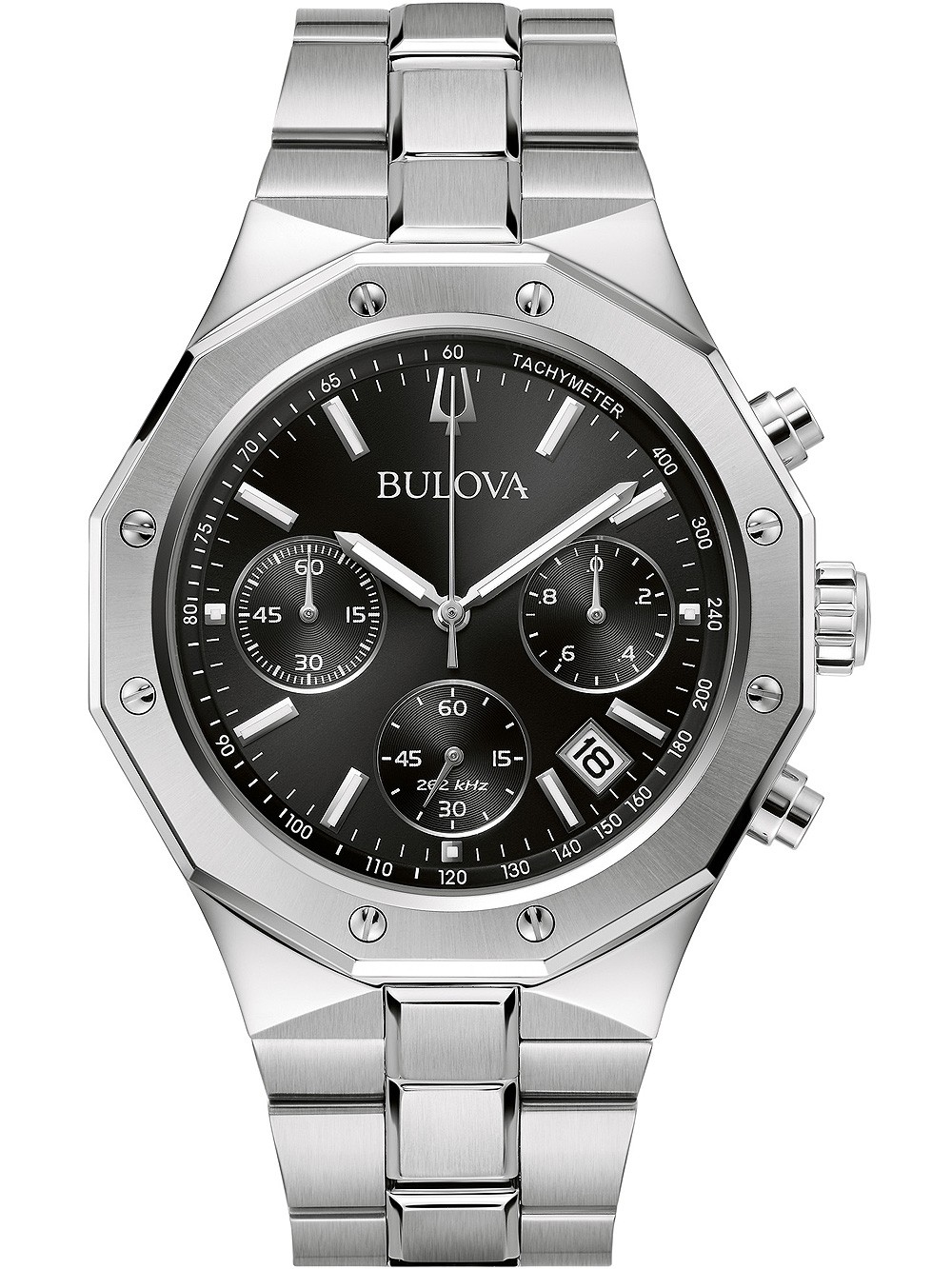 orologio uomo Bulova 96B410 Misc Classic Chronograph Mens Watch 44mm 10ATM
