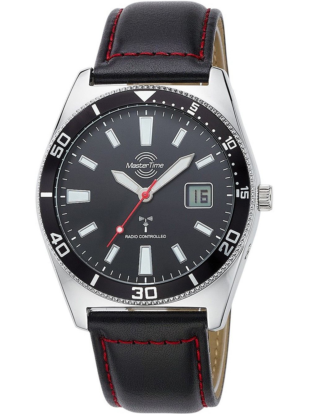 orologio uomo Master Time MTGA-10860-21L Radio Controlled Mens Watch 42mm 5ATM