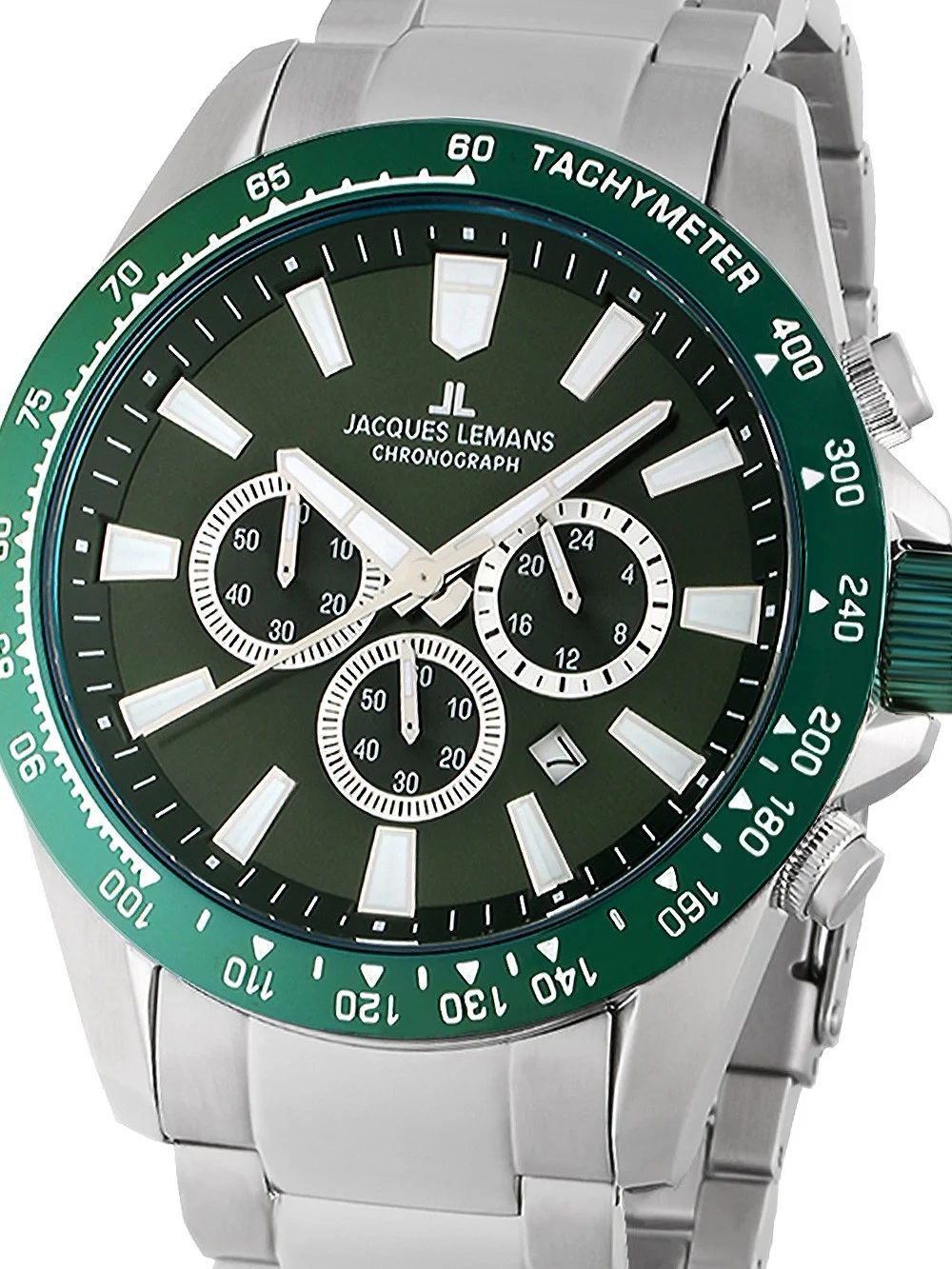 orologio uomo Jacques Lemans 1-2140G Liverpool Chronograph Mens Watch 48mm 10ATM