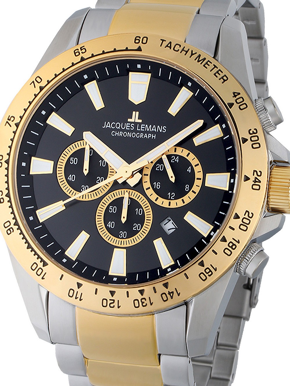 orologio uomo Jacques Lemans 1-2140H Liverpool Chronograph Mens Watch 48mm 10ATM