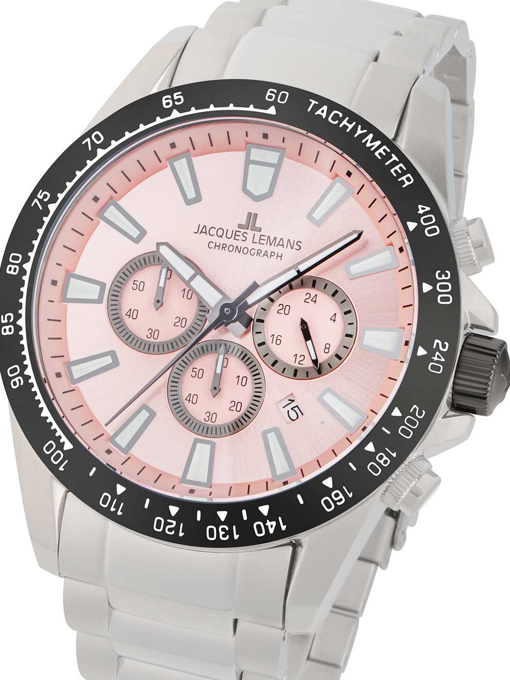 orologio uomo Jacques Lemans 1-2140L Liverpool Chronograph Mens Watch 48mm 10ATM