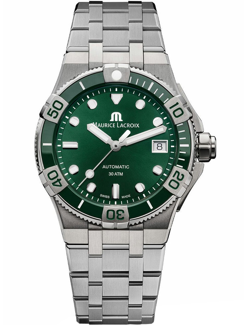 orologio uomo Maurice Lacroix AI6057-SSL5F-630-D Aikon Automatic Venturer Mens Watch 38mm 30ATM