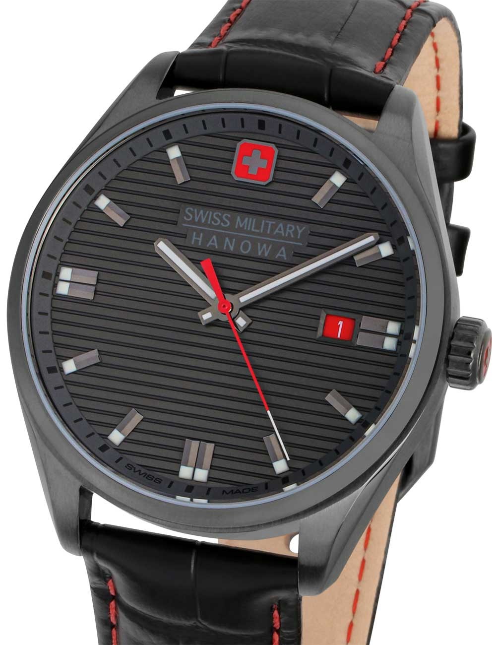 orologio uomo Swiss Military Hanowa SMWGB2200140 Roadrunner Mens Watch 40mm 10ATM