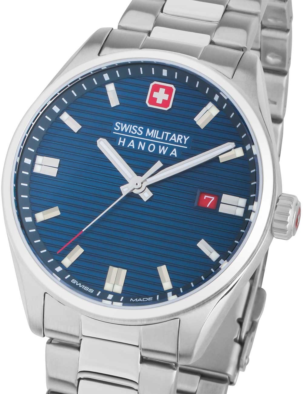 orologio uomo Swiss Military Hanowa SMWGH2200102 Roadrunner Mens Watch 40mm 10ATM