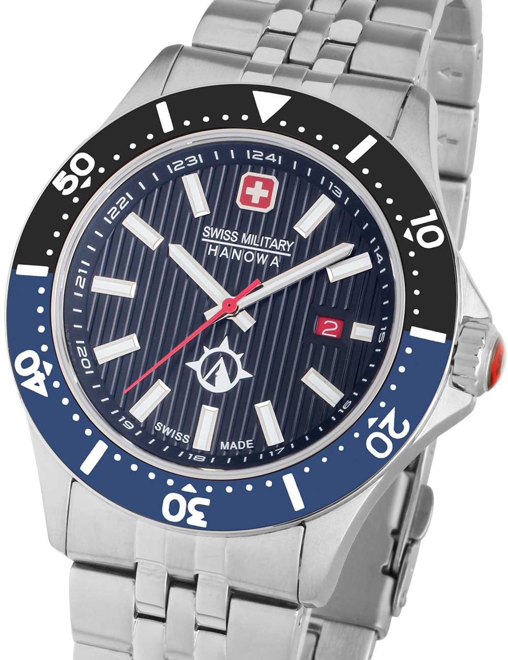 orologio uomo Swiss Military Hanowa SMWGH2100603 Flagship X Mens Watch 42mm 10ATM