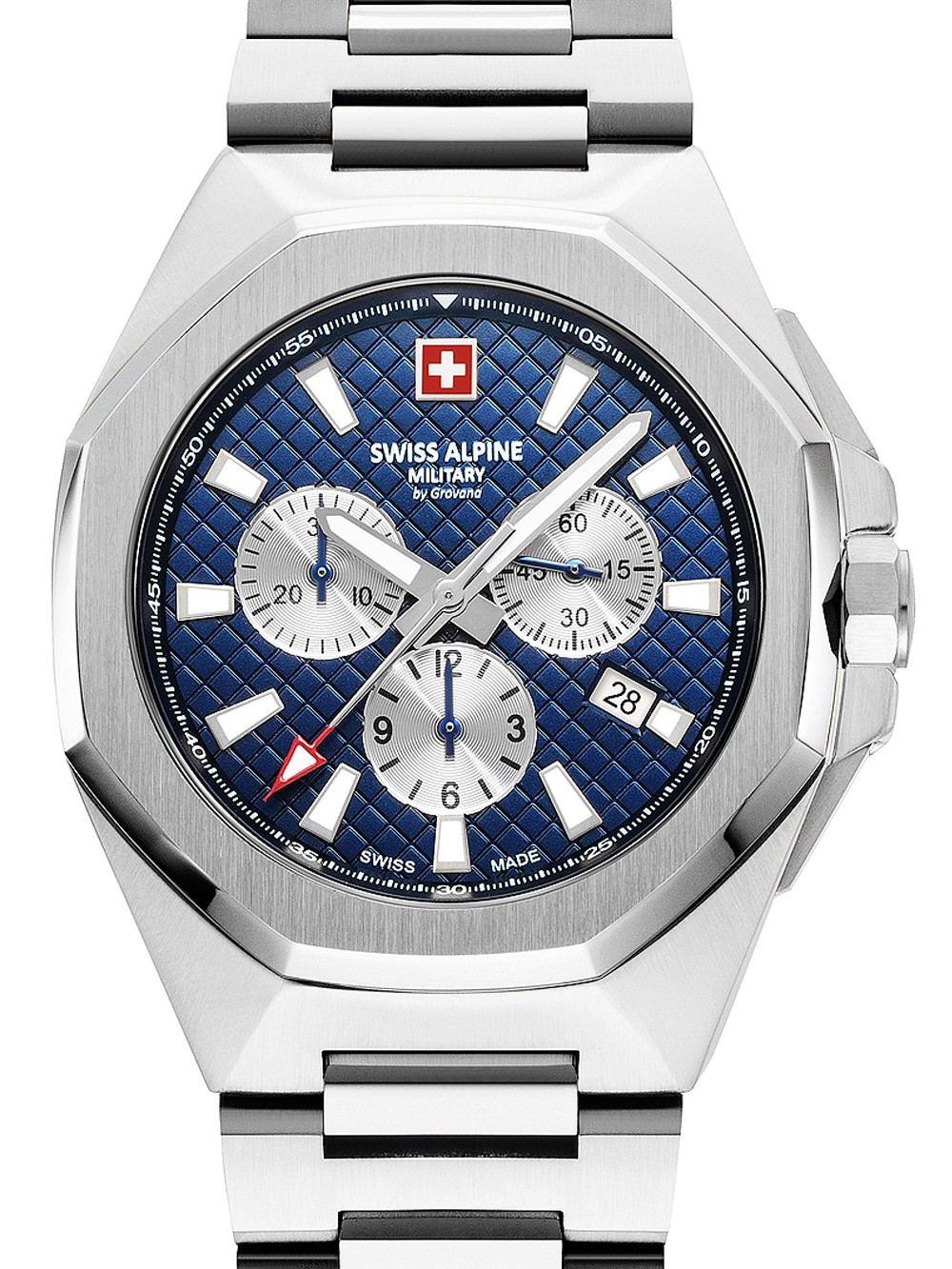 orologio uomo Swiss Alpine Military 7005.9135 Typhoon Chronograph Mens Watch