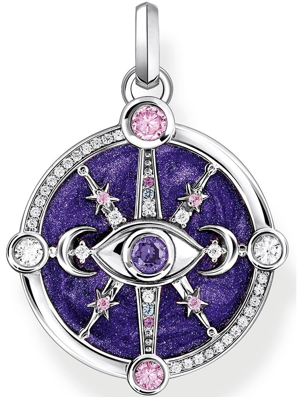 ciondolo Thomas Sabo PE956-473-13 Pendant eye with cosmic details