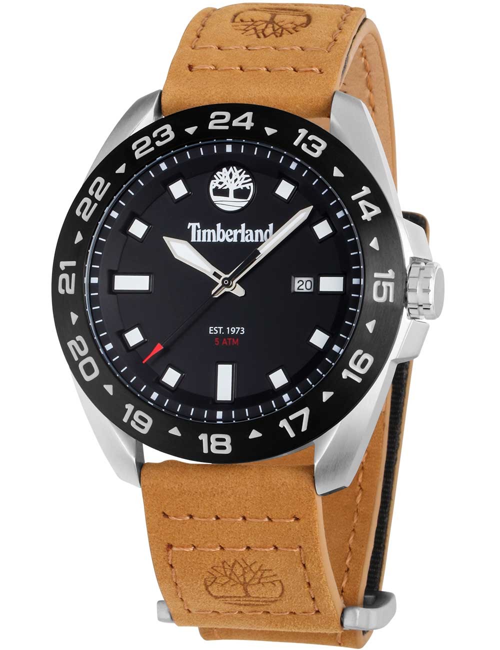 orologio uomo Timberland TDWGB0029401 Carrigan men's watch 44mm 5ATM
