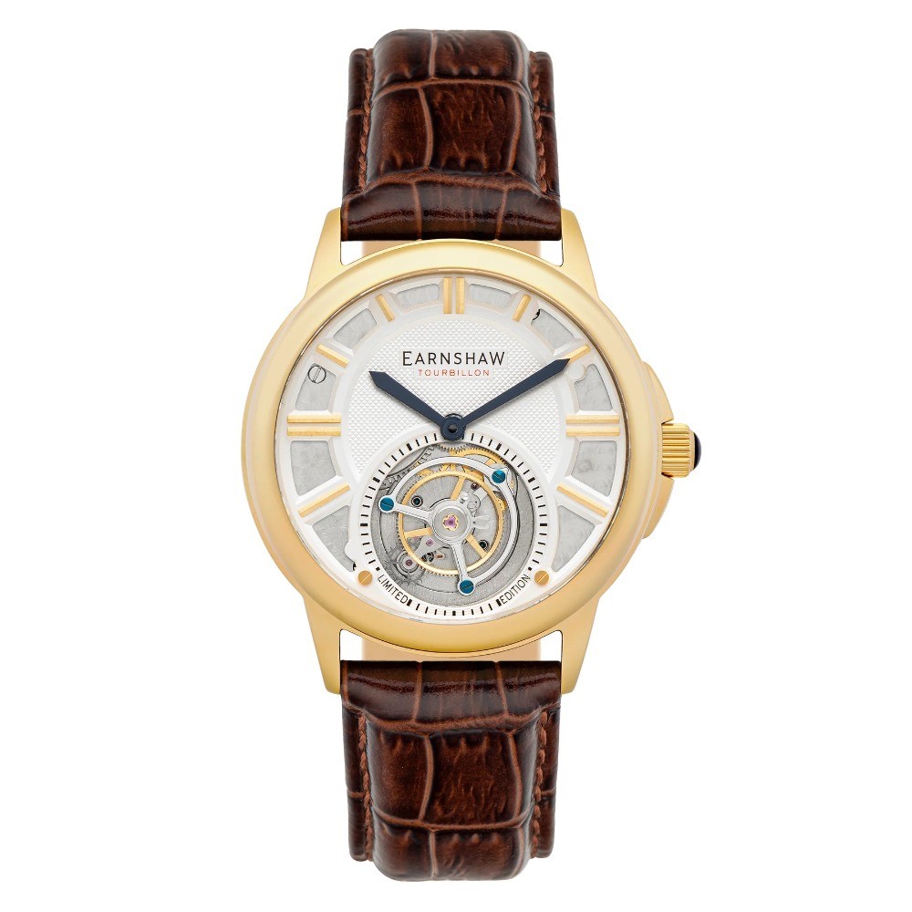 orologio uomo Thomas Earnshaw ES-8239-03 Disraeli Tourbillon Mens Watch 42mm 3ATM