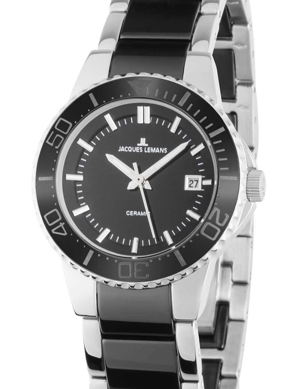 orologio donna Jacques Lemans 1-2165A Colmar Ceramic Ladies Watch 31mm 10ATM
