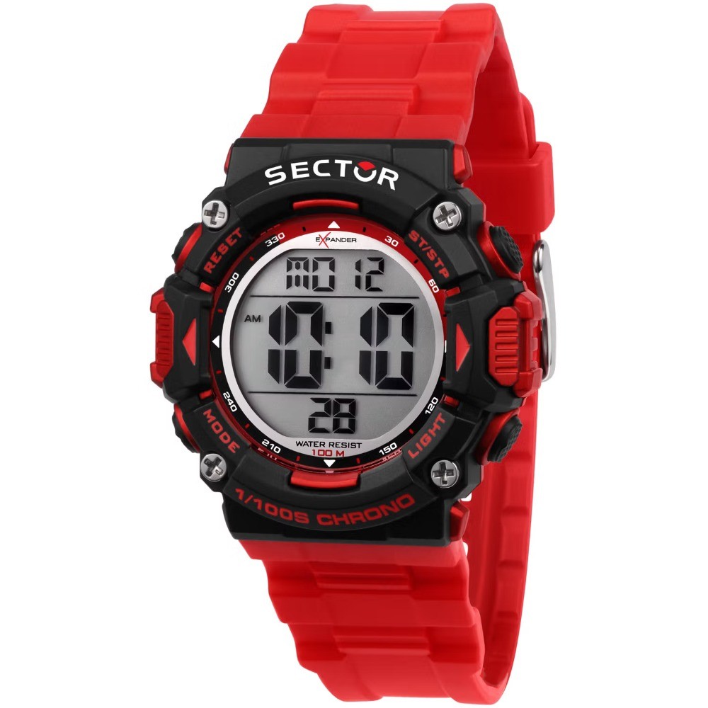orologio uomo Sector R3251544002 EX-32 Digital Watch Mens 40mm 10ATM