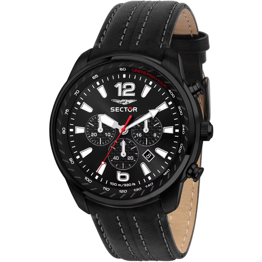 orologio uomo Sector R3271602008 Over-Size Chronograph Mens Watch 48mm 10ATM