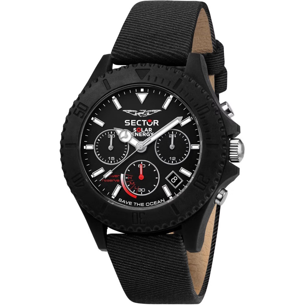 orologio uomo Sector R3271739002 Save the Ocean Chronograph Mens Watch 44mm