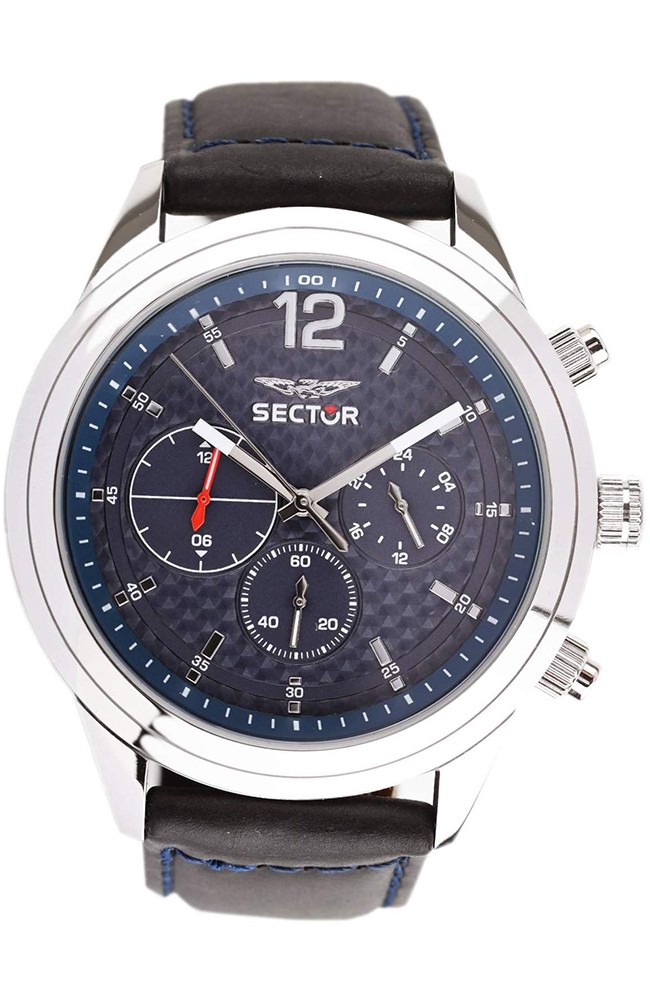 orologio uomo Sector R3251540002 Serie 670 Chronograph Mens Watch 45mm 5ATM