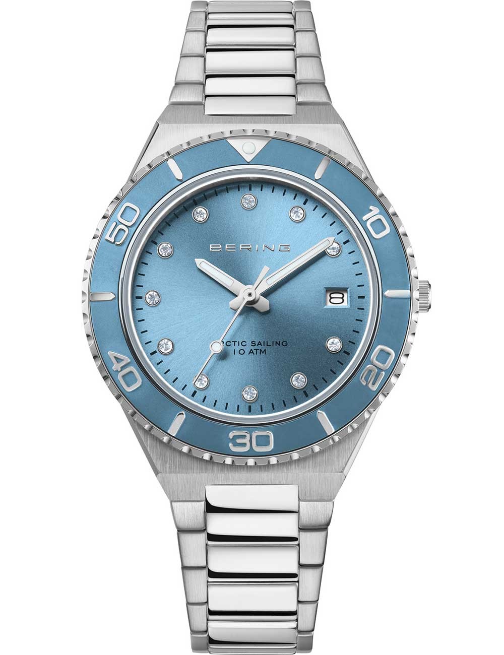 orologio donna Bering 18936-705 Arctic Sailing Ladies Watch 36mm 10ATM