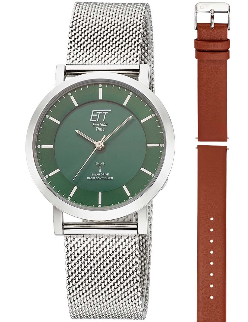 orologio donna ETT Eco Tech Time ELS-11618-81MS Ladies Watch Atacama Solar Radio Controlled 36mm 5ATM