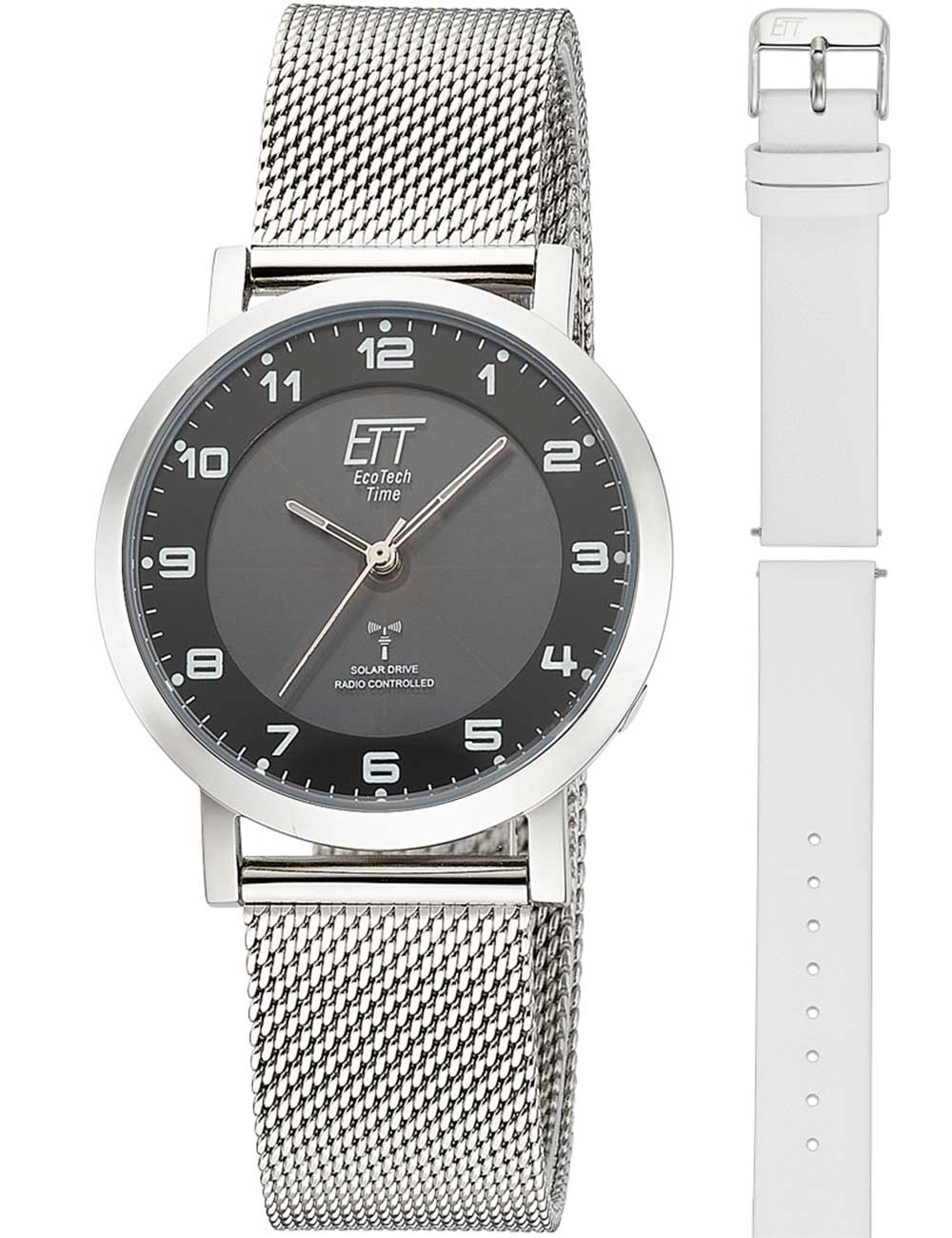 orologio donna ETT Eco Tech Time ELS-11625-22MS Ladies Watch Atacama Solar Radio Controlled 36mm 5ATM