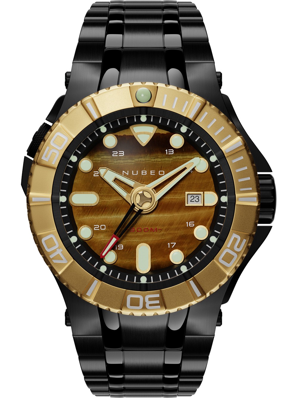 orologio uomo Nubeo NB-6054-11 Mens Watch Manta Automatic 54mm 30ATM