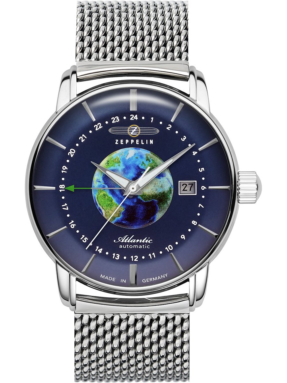 orologio uomo Zeppelin 8468M3 Atlantik GMT