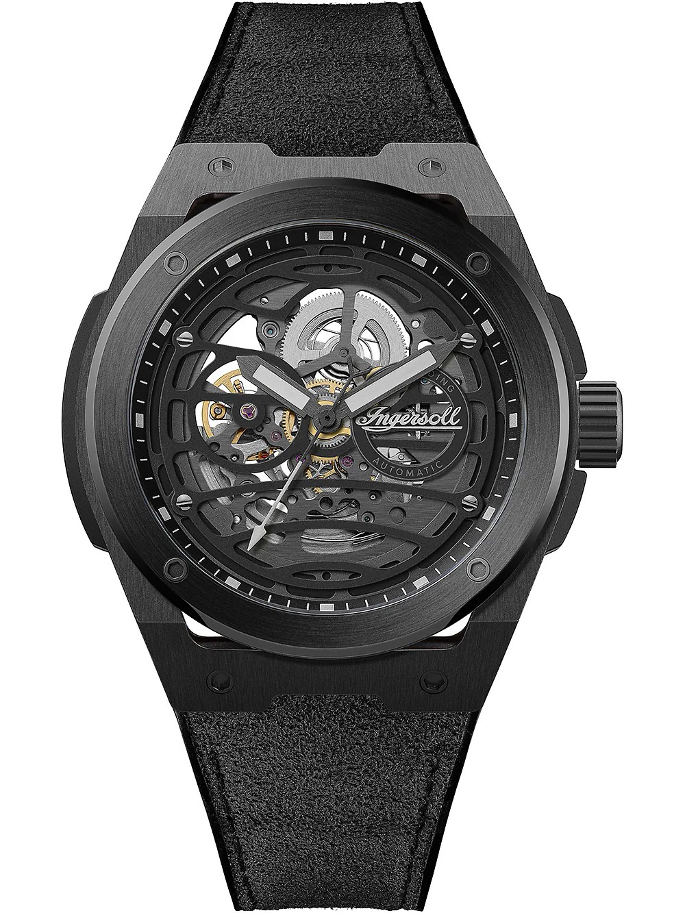 orologio uomo Ingersoll I15201 Mens Watch Springfield Automatic 47mm 5ATM