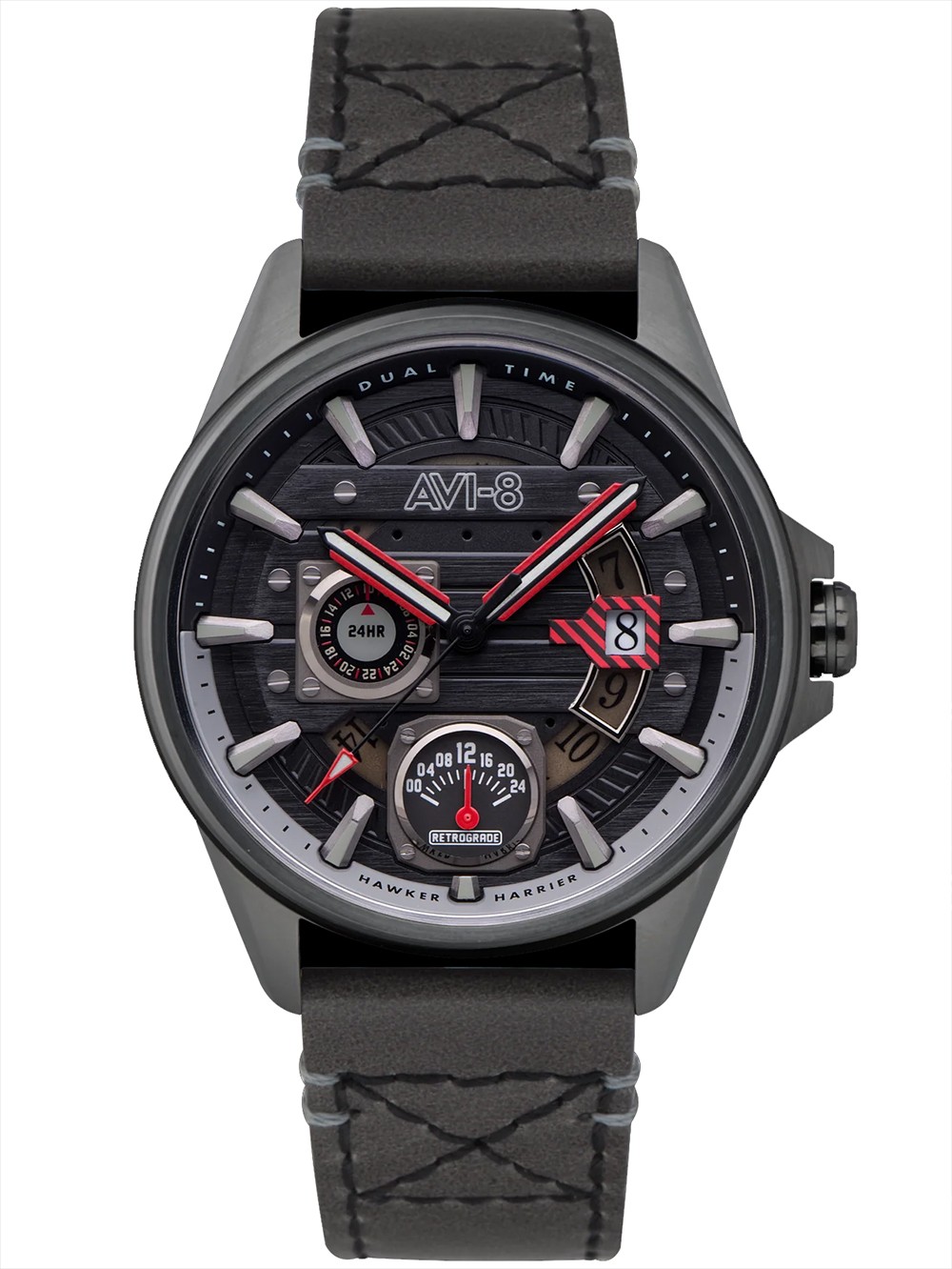 orologio uomo AVI-8 AV-4098-04 Mens Watch Hawker Harrier Farley Multi 44mm 5ATM
