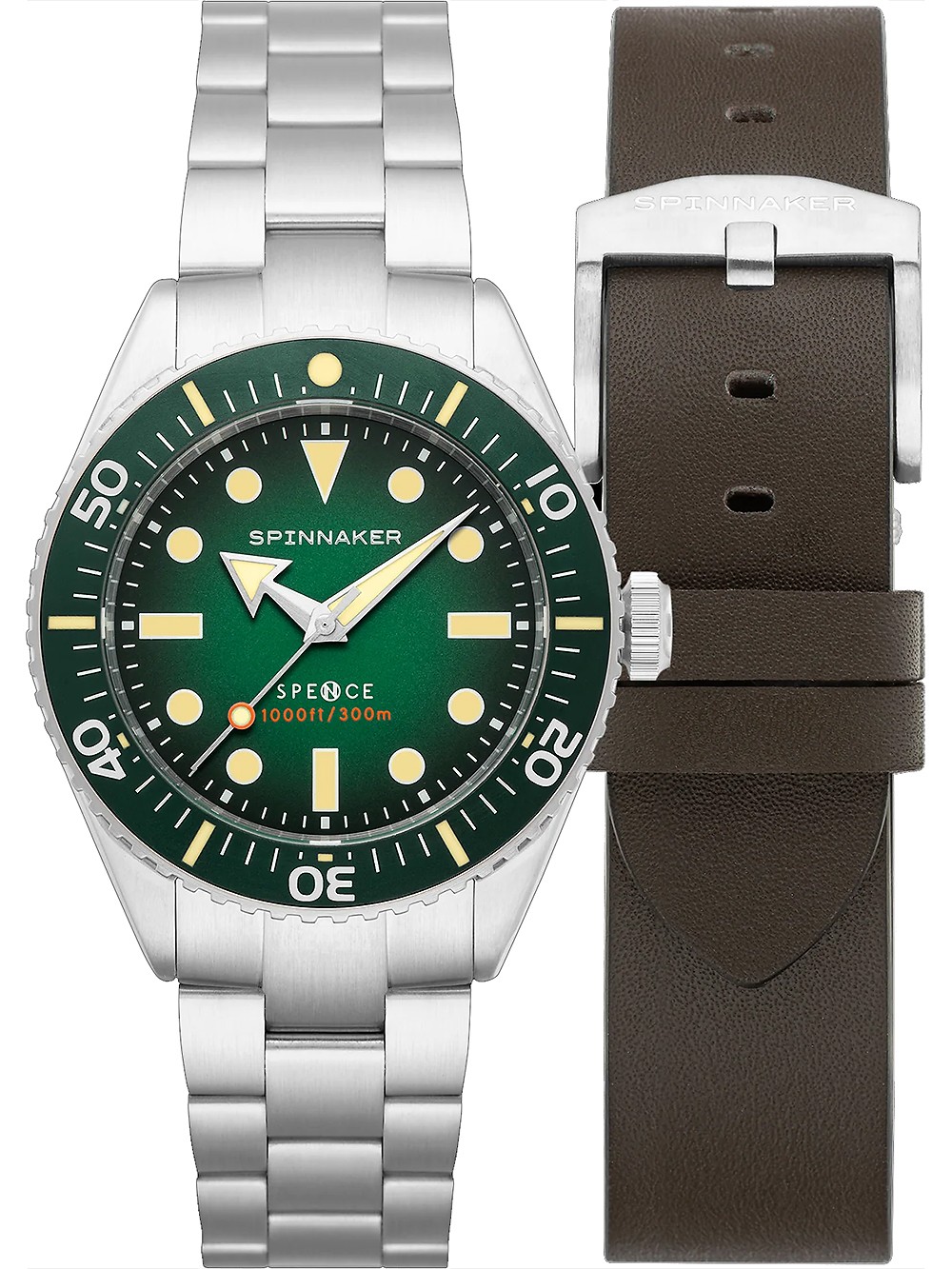 orologio uomo Spinnaker SP-5097-44 Mens Watch Spence Automatic Diver 40mm 30ATM