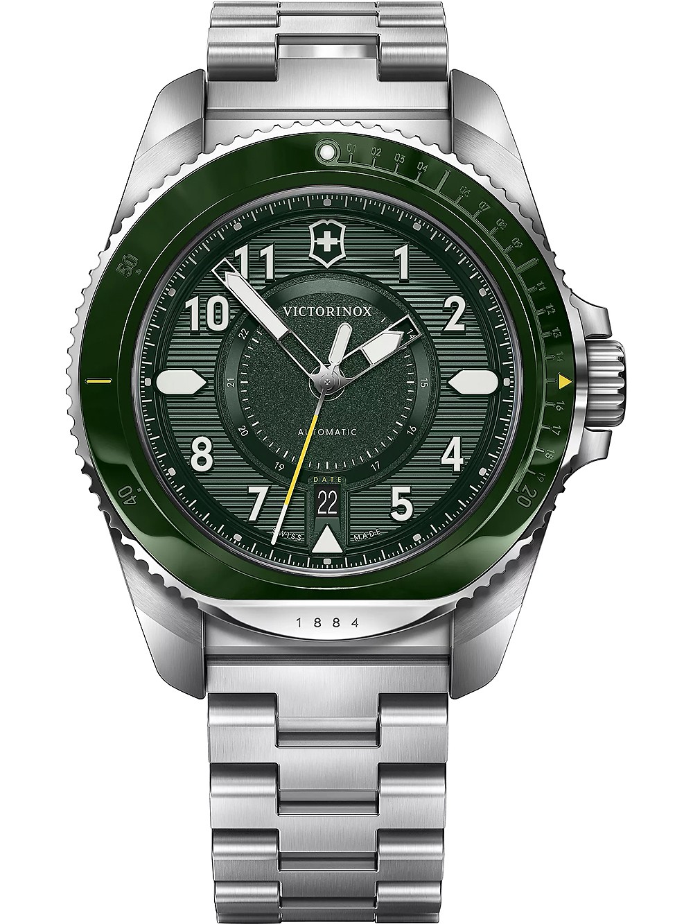 orologio uomo Victorinox 242015 Mens Watch Journey 1884 Automatic 43mm 20ATM