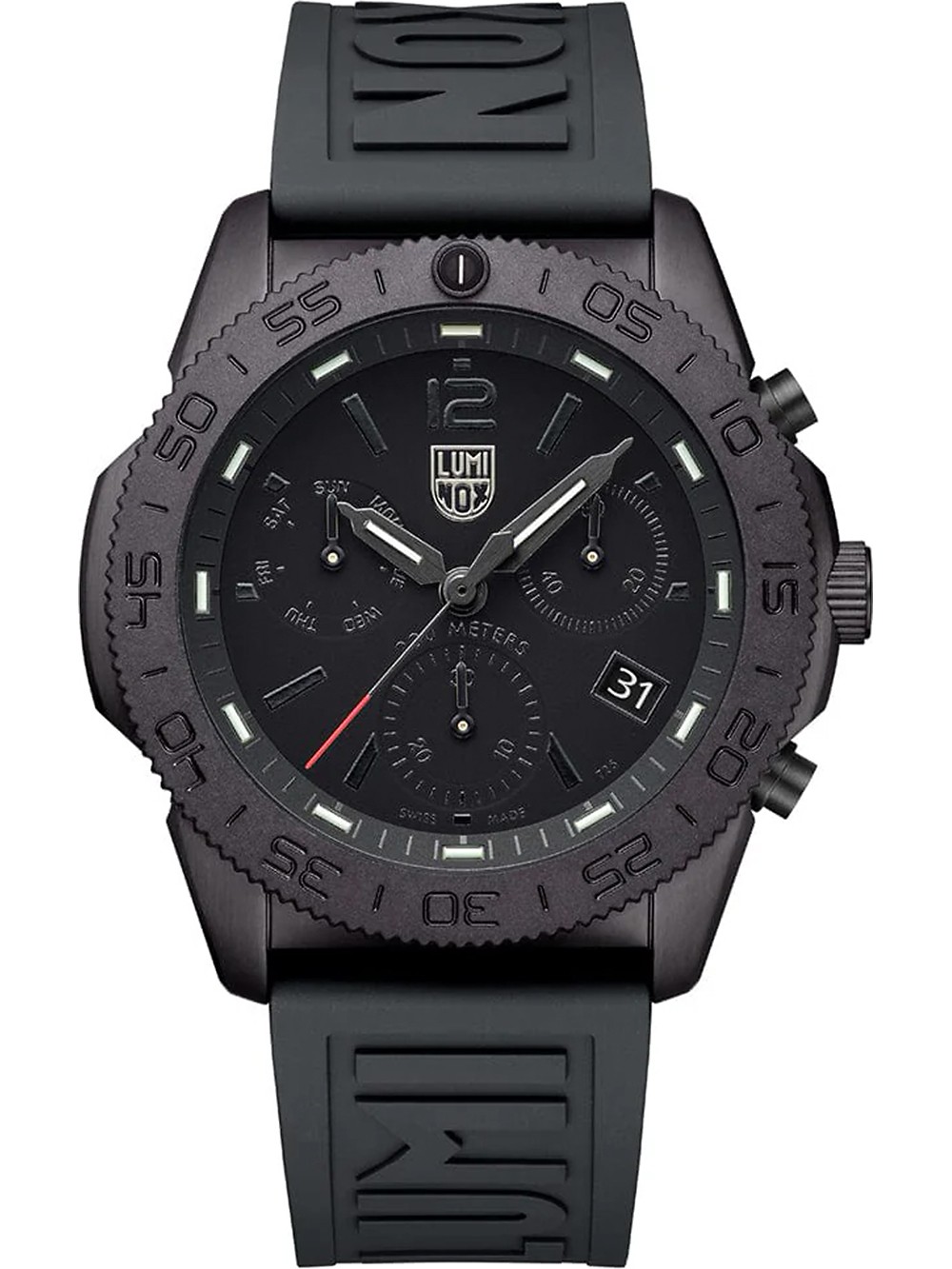 orologio uomo Luminox XS.3141.BO.1 Mens Watch Pacific Diver Chronograph 44mm 20ATM