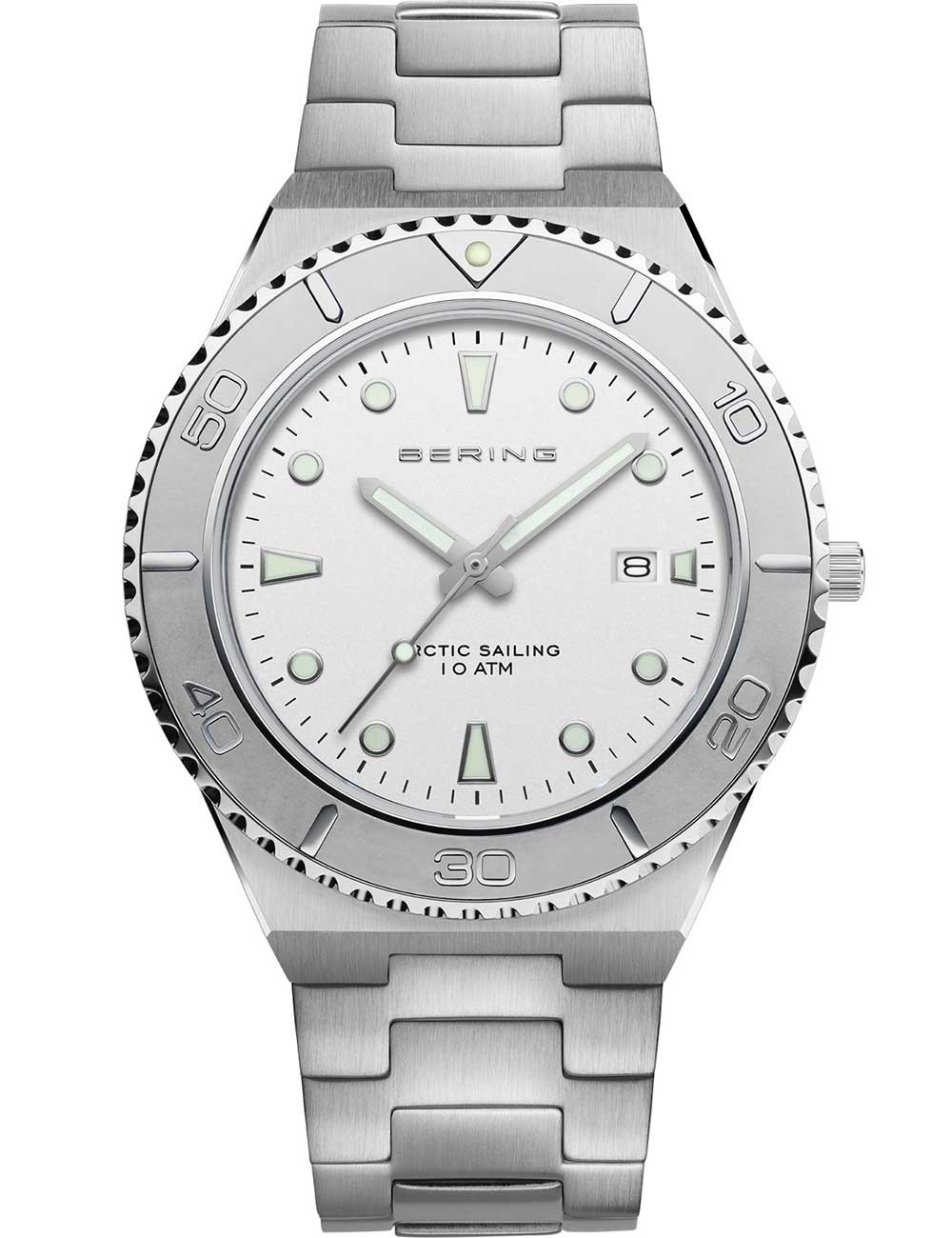 orologio uomo Bering 18940-704 Mens Watch Classic Sport 40mm 10 ATM