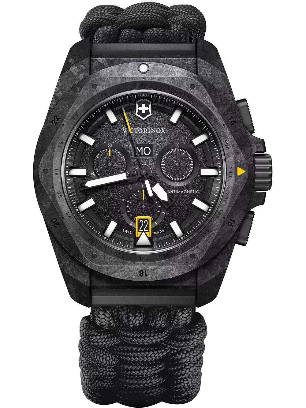 orologio uomo Victorinox 241989.1 Mens Watch I.N.O.X Carbon Chronograph 43mm 20ATM