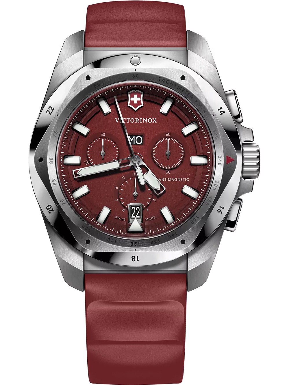 orologio uomo Victorinox 241986 Mens Watch I.N.O.X Chronograph 43mm 20ATM