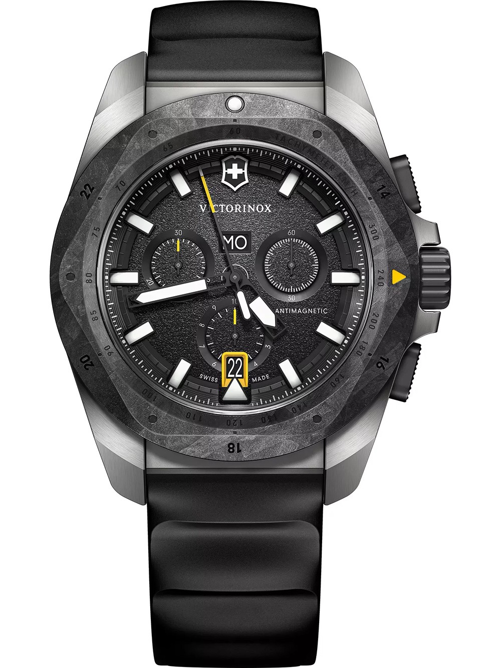 orologio uomo Victorinox 242011 Mens Watch I.N.O.X Titanium Chronograph 43mm 20ATM