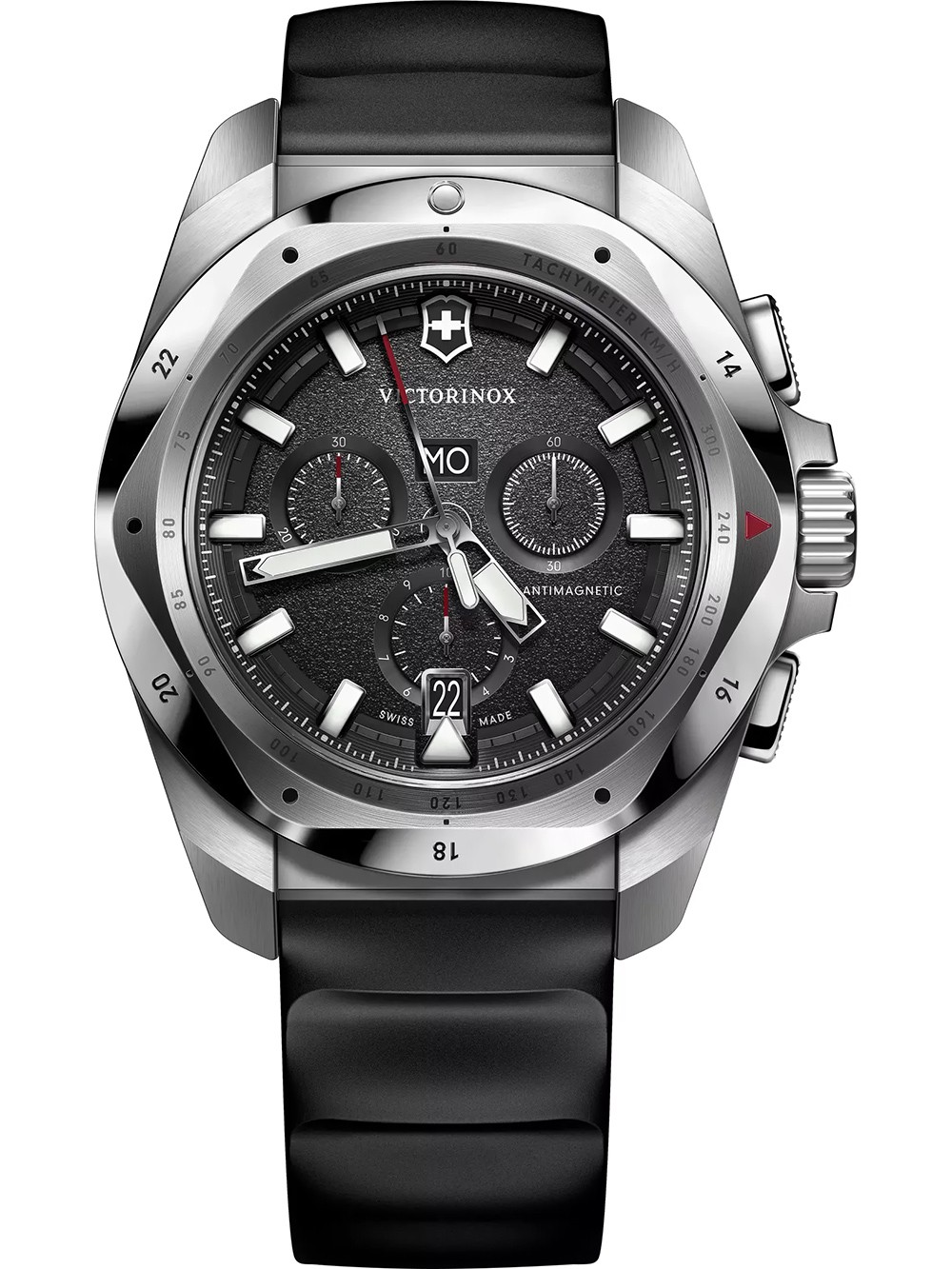 orologio uomo Victorinox 241983 Mens Watch I.N.O.X Chronograph 43mm 20ATM