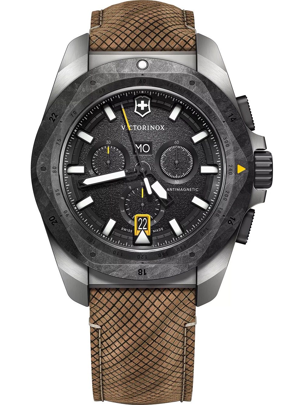 orologio uomo Victorinox 241988.1 Mens Watch I.N.O.X Titanium Chronograph 43mm 20ATM