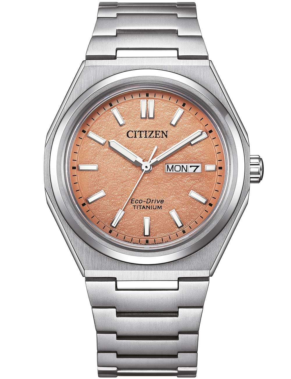 orologio uomo Citizen AW0130-85Z Mens Watch Eco-Drive Super Titanium 40mm 10ATM