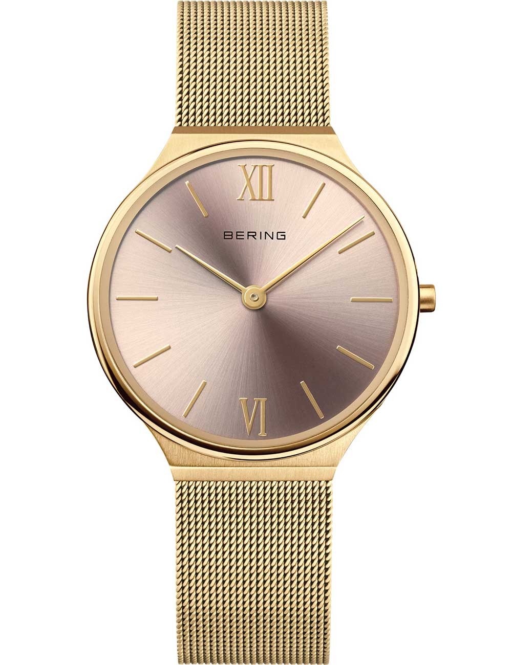 orologio donna Bering 18434-336 Ladies Watch Ultra-Slim 34mm 3ATM