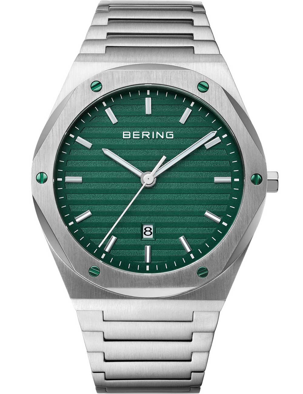 orologio uomo Bering 19742-708 Mens Watch Classic 42mm 10ATM