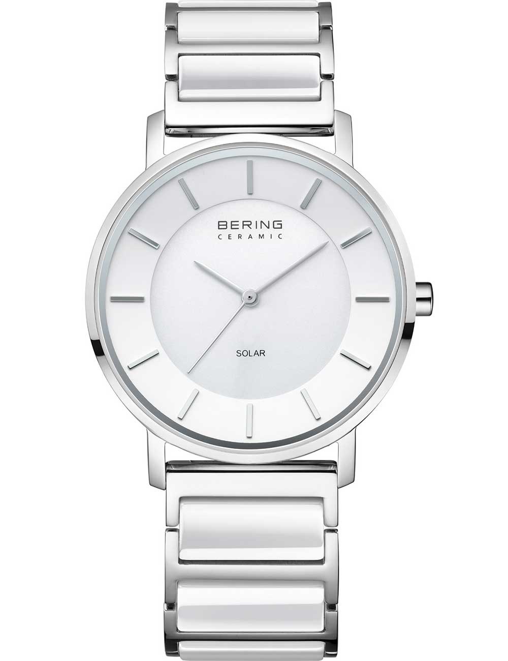 orologio donna Bering 19535-754 Ladies Watch Ceramic Solar 35mm 3ATM