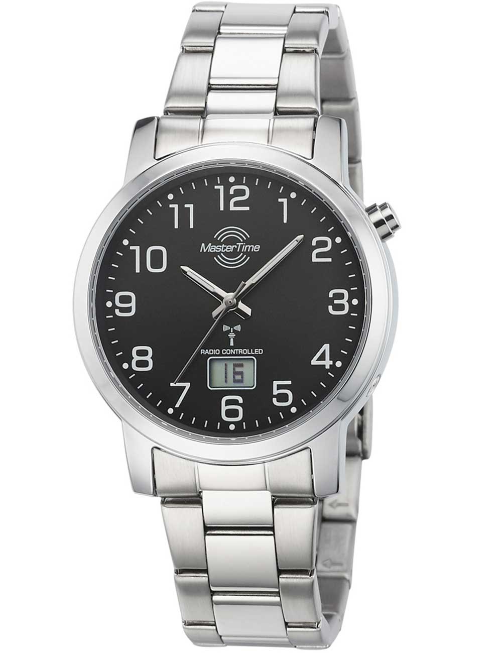 orologio uomo Master Time MTGA-10694-21M Mens Watch Basic radio quartz 42mm 3ATM