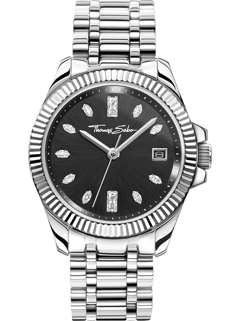 orologio donna Thomas Sabo WA0406-201-203 Watch Divine Black 33mm 10ATM