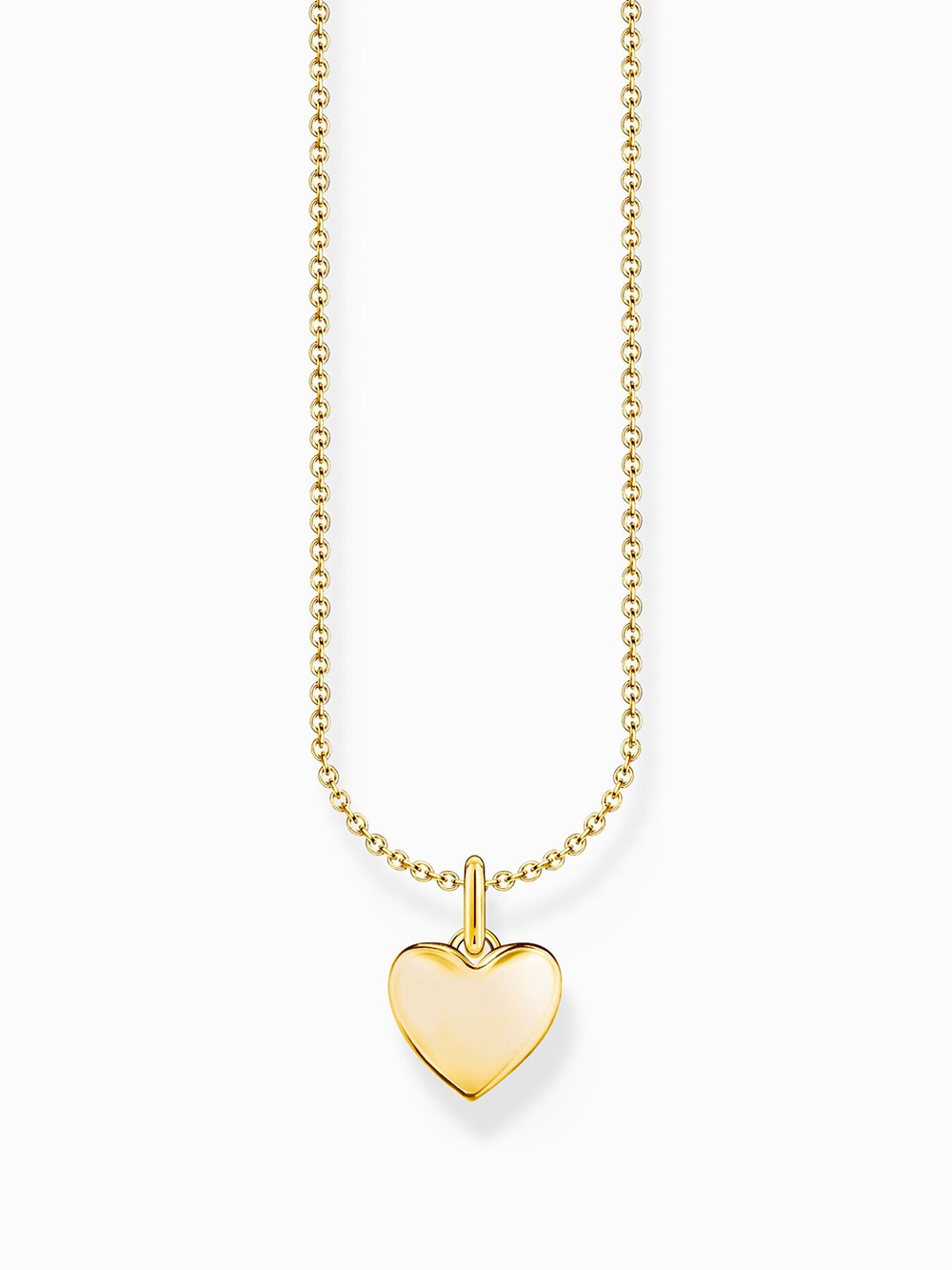 collana donna Thomas Sabo KE2234-413-39-L45V Gold-plated necklace w. heart pendant