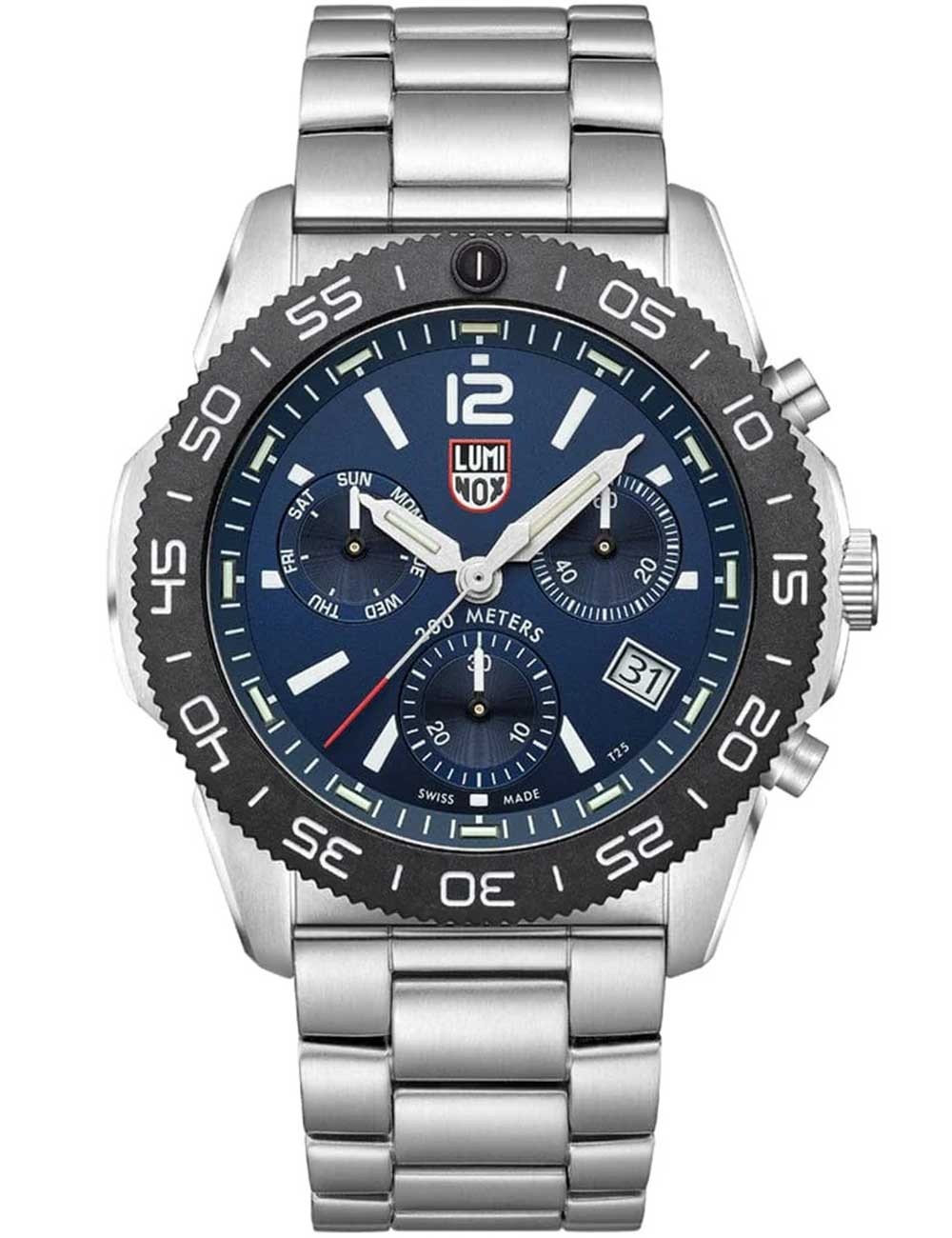 orologio uomo Luminox XS.3144 Mens Watch Pacific Diver Chronograph 44mm 20ATM